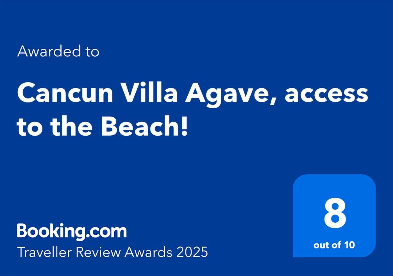 Cancun Villa Agave, Access To The Beach! Екстериор снимка